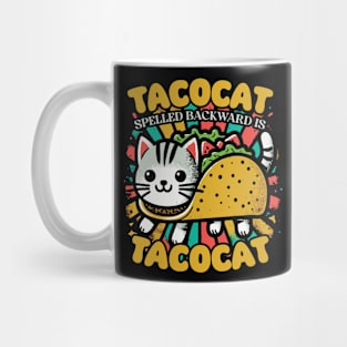 Tacocat Spelled Backward Is Tacocat Mug